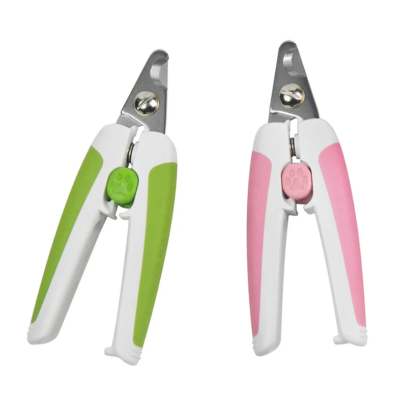 Professional Pet Nail Clippers and Claw Trimmer with Safety For Animals Paws Grooming Dog Cat Clippers