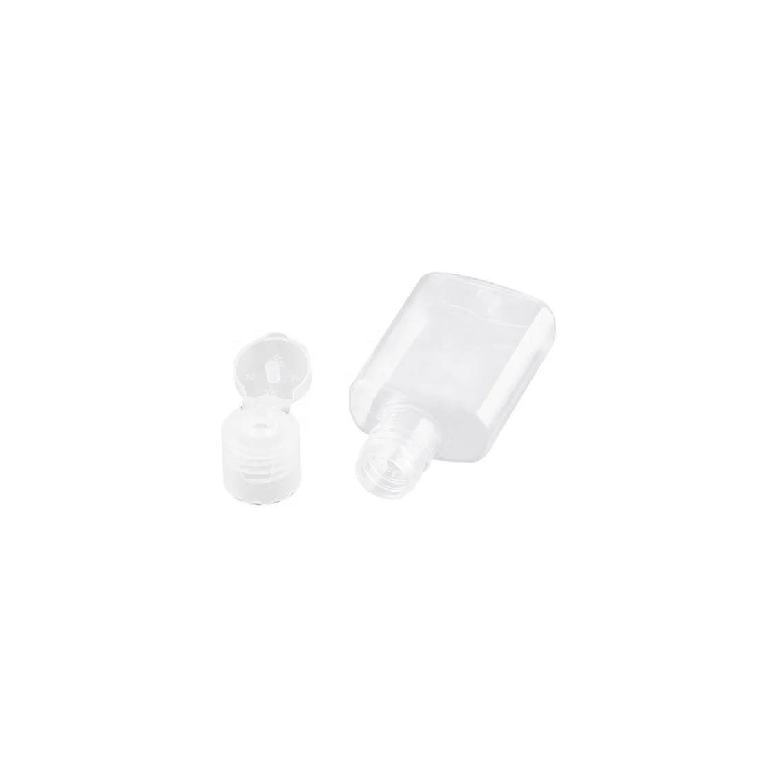 
Wholesale Home 15ml 20ml 30ml 50ml 100ml Flip Top Cap PET Plastic Bottle for shampoo body lotion Bottle 
