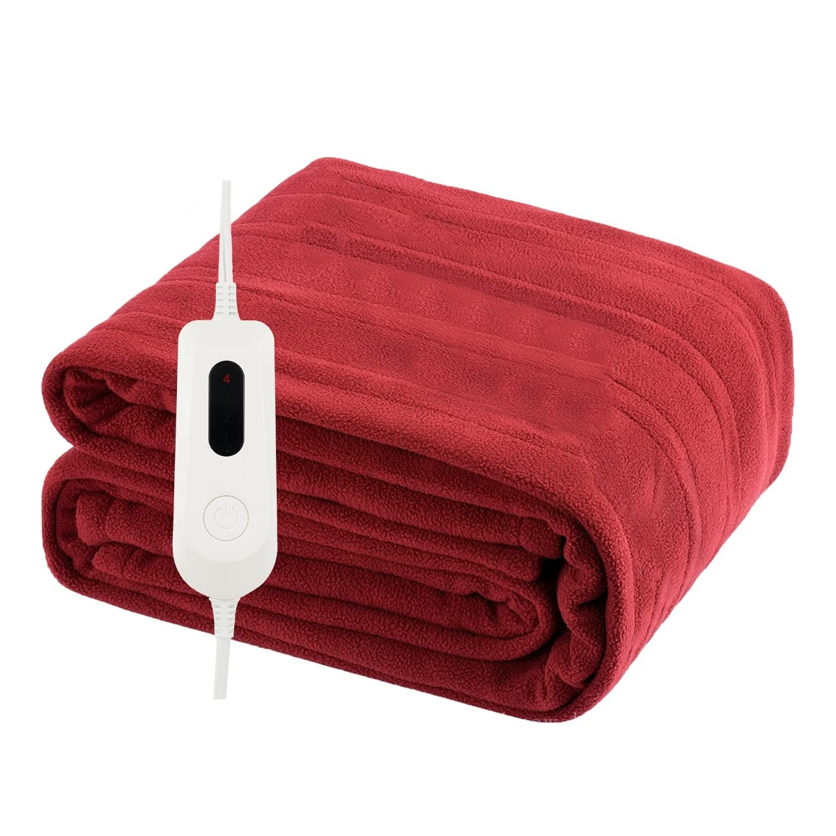 household 2024 best seller 110V 50x60inch etl Approval Us plug Washable Microsoft electric heated heater throw blanket