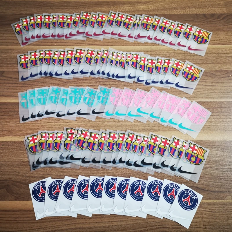 High Quality Custom Embossed Rubber Logo Patch 3D soccer Badges Soft PVC Patches For Sale