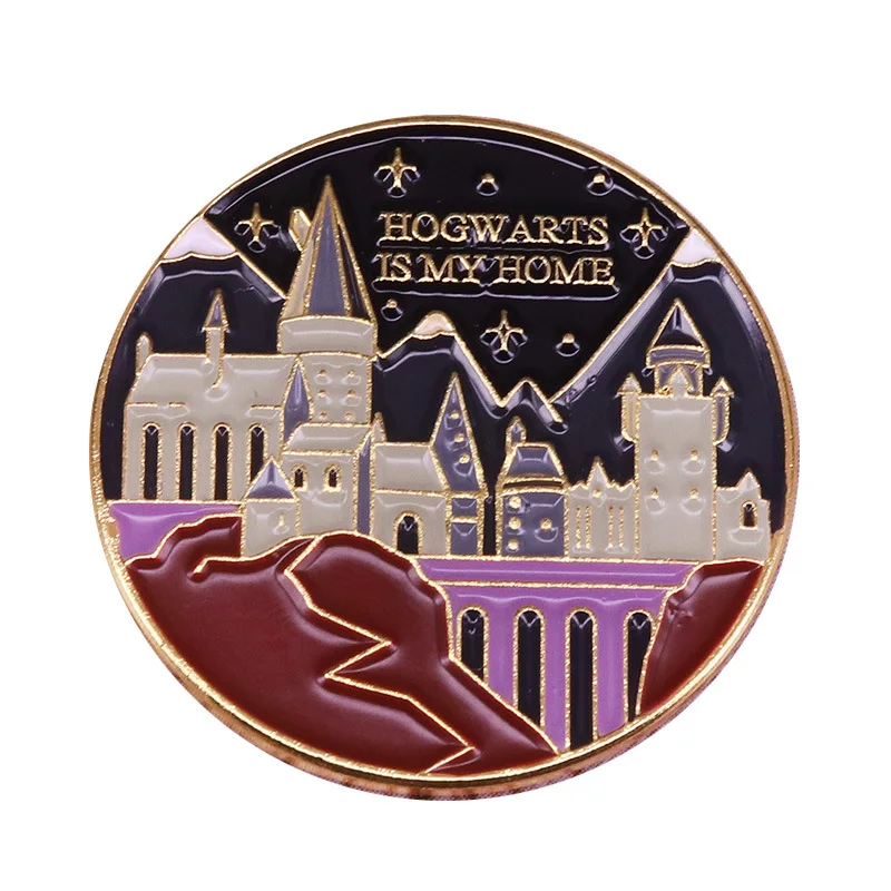 
 Гарри Поттер серия Хогвартс-это мой значок семьи  