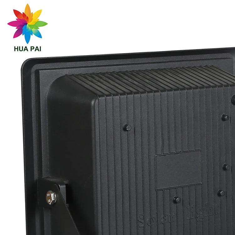 HUAPAI High power garden outdoor 10w 25w 40w 60w 100w 200w 300w solar led flood lamp