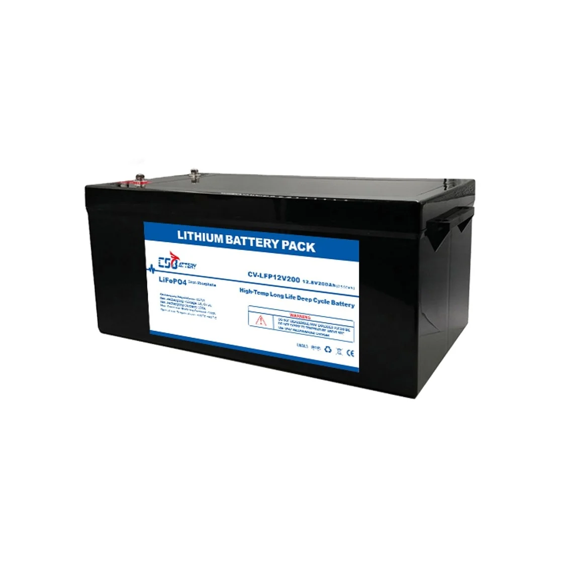 Csbattery 12V200ah 3-летняя гарантия литий-ионная фосфатная батарея для хранения энергии/солнечной системы/с сертификацией CE RoHS