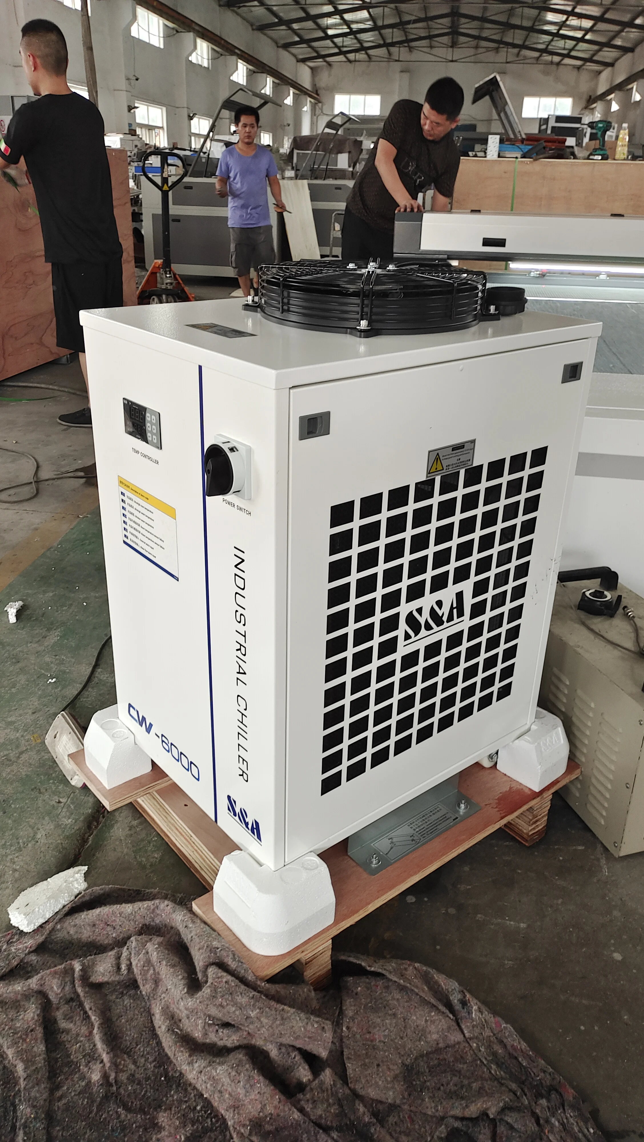 3d crystal laser engraving machine 150W Gear Rack 1325 S&A CW5200 Chiller 550W Fan Leadshine Motor Honeycomb Bed Reci W6 Tube