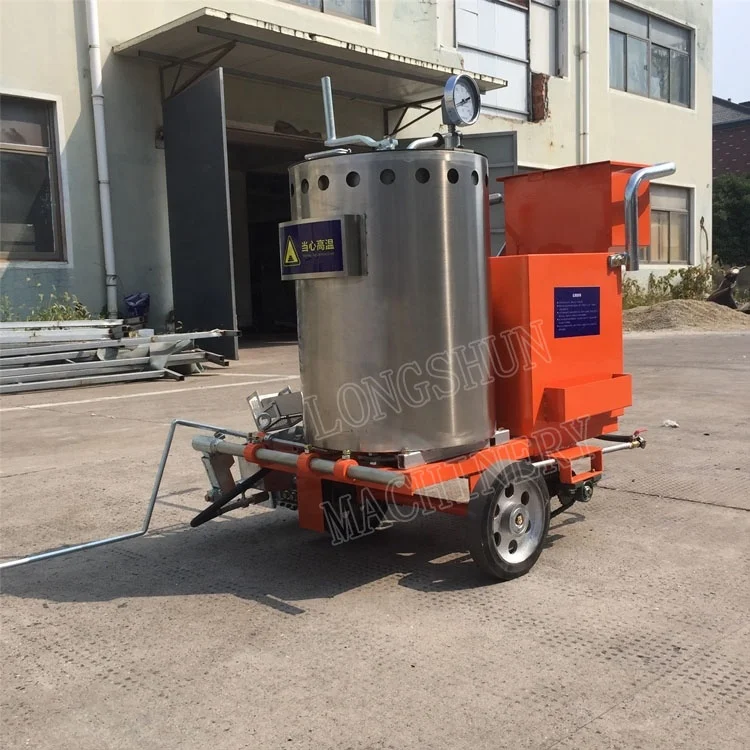 Preheater function thermoplastic road line marking paint machine price