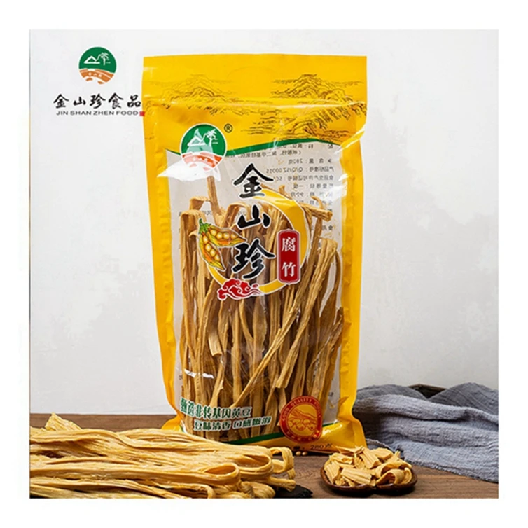 
Chinese Food Soybean Organic Products Vacuum Packaging Tofu Skin 