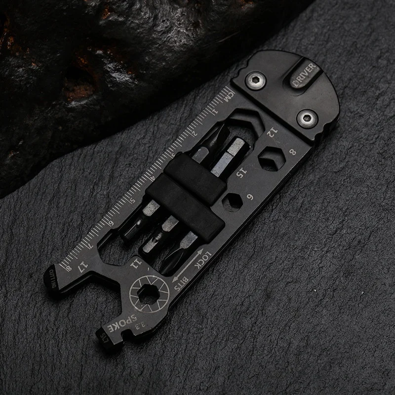 Miniutility Bike Convenient Multi-Tool Lightweight And Portable 24 In 1 Tool For Daily Using Premium Bike Accessories