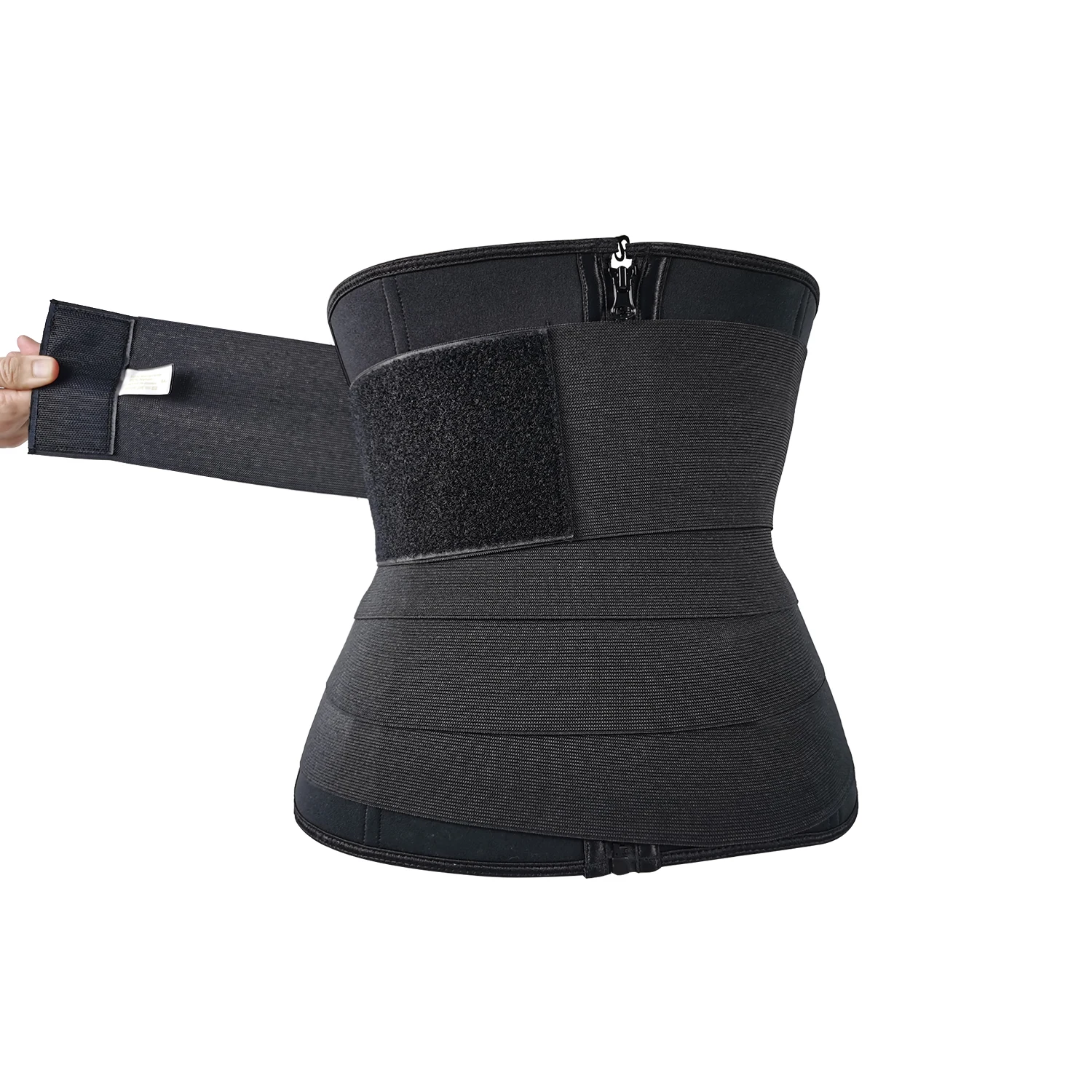 KASIQI Elastic Band bandage belt Tummy Wrap For Weight Loss Flat Belly Stomach Belt Body Shaper Waist Trainer