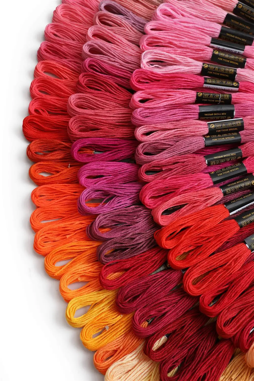 Silk Woven Jewelry Threads DIY Embroidered Thread 447 Skeins Embroidery Floss Cross Stitch Thread with Needles