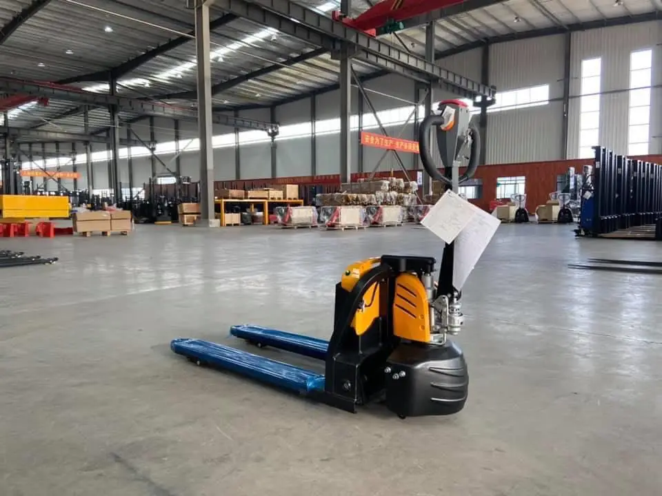Cheap price Fully automatic 1.5 ton 1500kg lithium battery electric pallet truck lifter forklift with CE