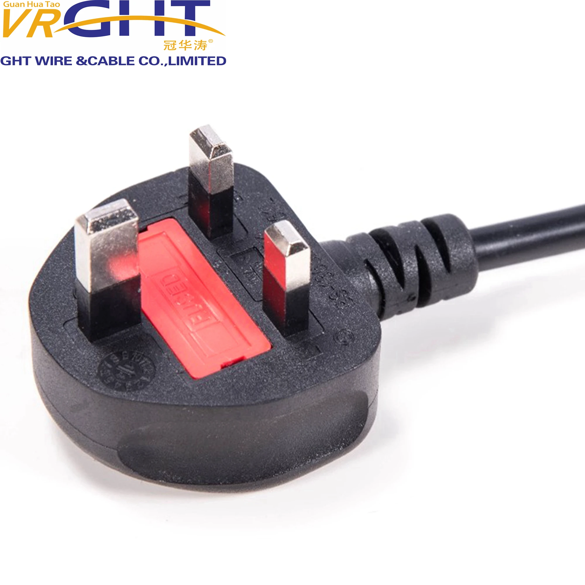 High Quality UK standard Power Cord AC Cord AC cable with C13