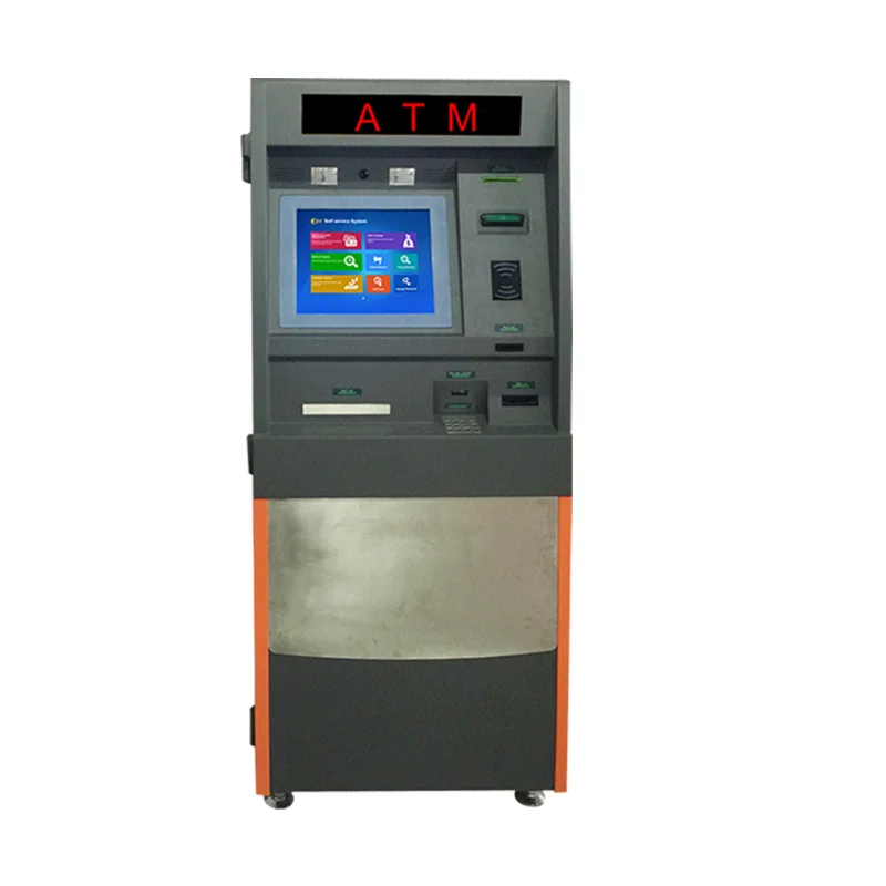 Self payment kiosk cash and coin acceptor sell coins ATM coin-operated cash/bill acceptor payment kiosk