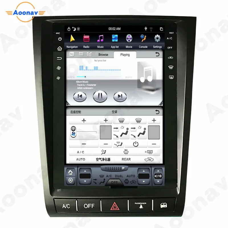 AOONAV Android 9.0 Car multimedia Radio player For Lexus GS GS300 GS460 GS450 GS350 GS430 2004-2011