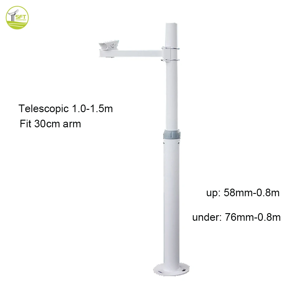 Оцинкованная настенная и наземная маленькая телескопическая камера видеонаблюдения