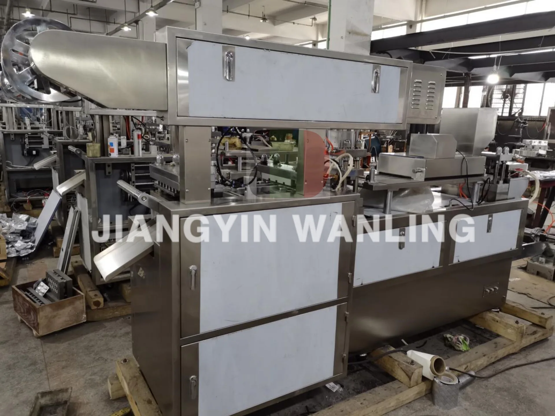 DDP HJF automatic honey softgel capsule medicine tablet capsule blister packing package packaging machine price