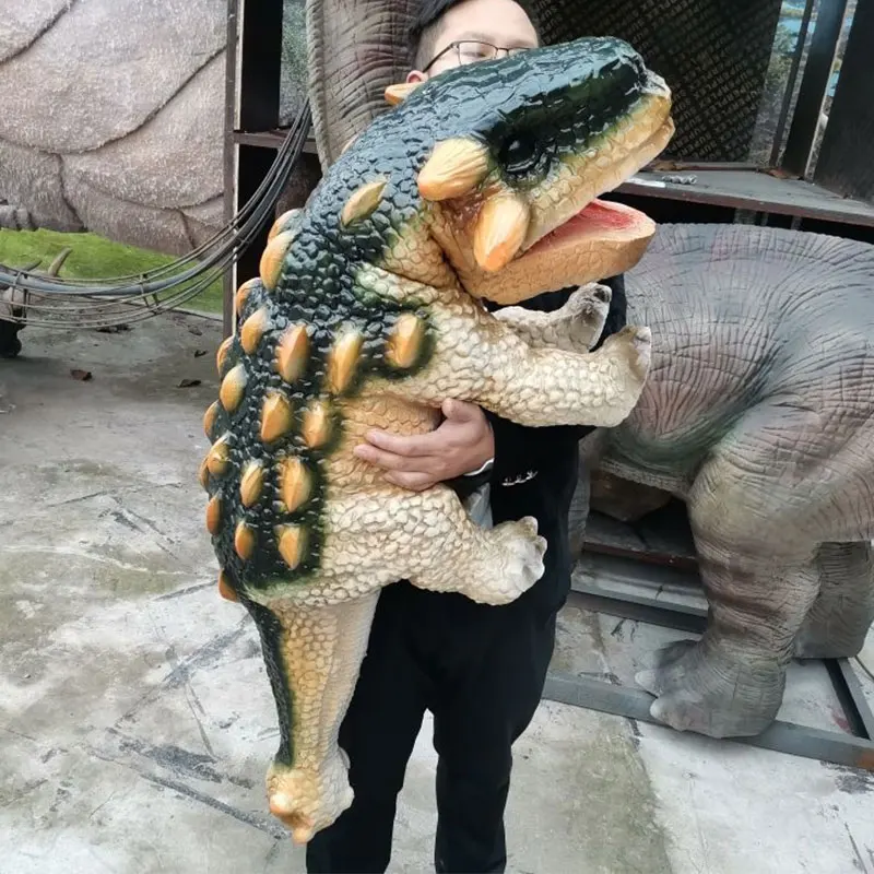 attracts children Realistic Life Like Dinosaur Baby Dinosaur Puppet