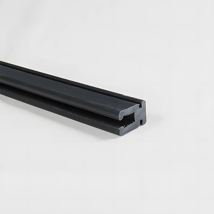 Производитель изготовленные на заказ пластиковые профили HDPE пластиковый профиль для тканевой пластиковой направляющей молнии