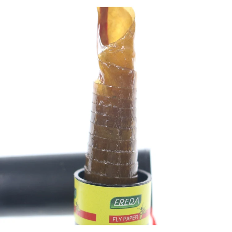 High Quality Cheap Fly Catcher Ribbon Glue Trap Yellow Rlue Ribbon For Gly