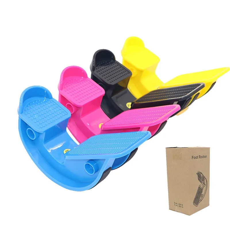 Home Fitness Foot Rocker Calf Stretcher Wheel Balance Training