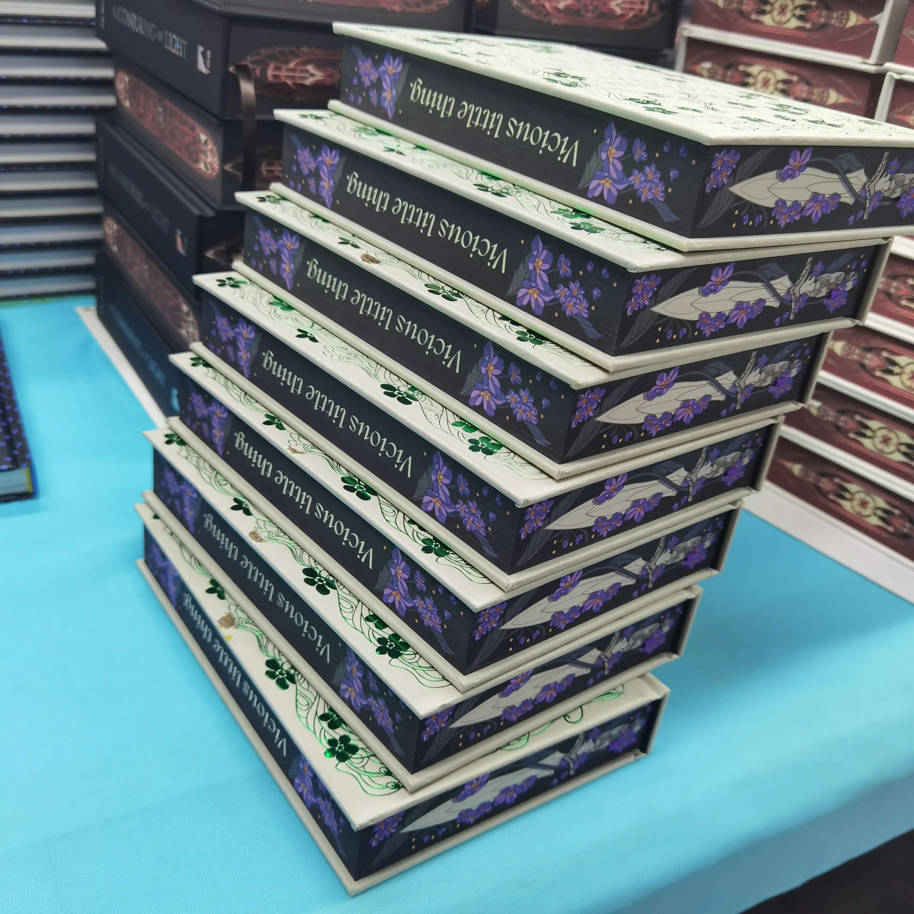 2025 New Technology Custom Quality English Colorful Edges Book Printing