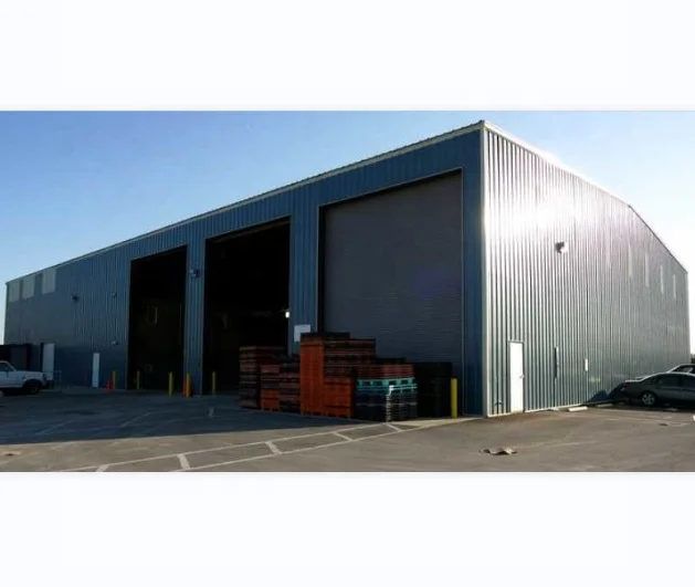 LF Prefabricated Long Span Light Steel Structure Space Frame Storage Warehouse Shed