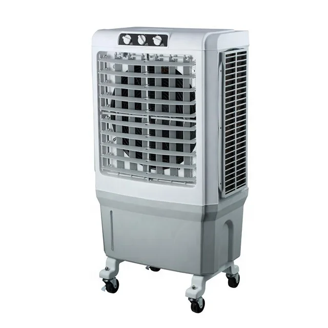 Sample support 45L water tank 180W large airflow evaporative commercial industrial air cooler fan