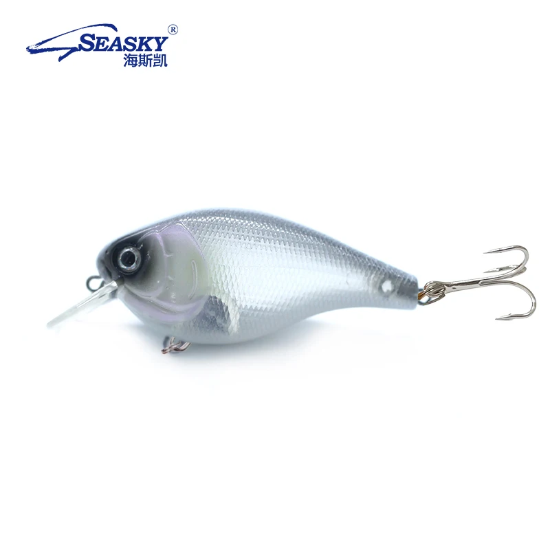 SEASKY 7cm 18g Crank Bait Topwater Diving Freshwater Bass Perch Trout Fishing Hard Lure