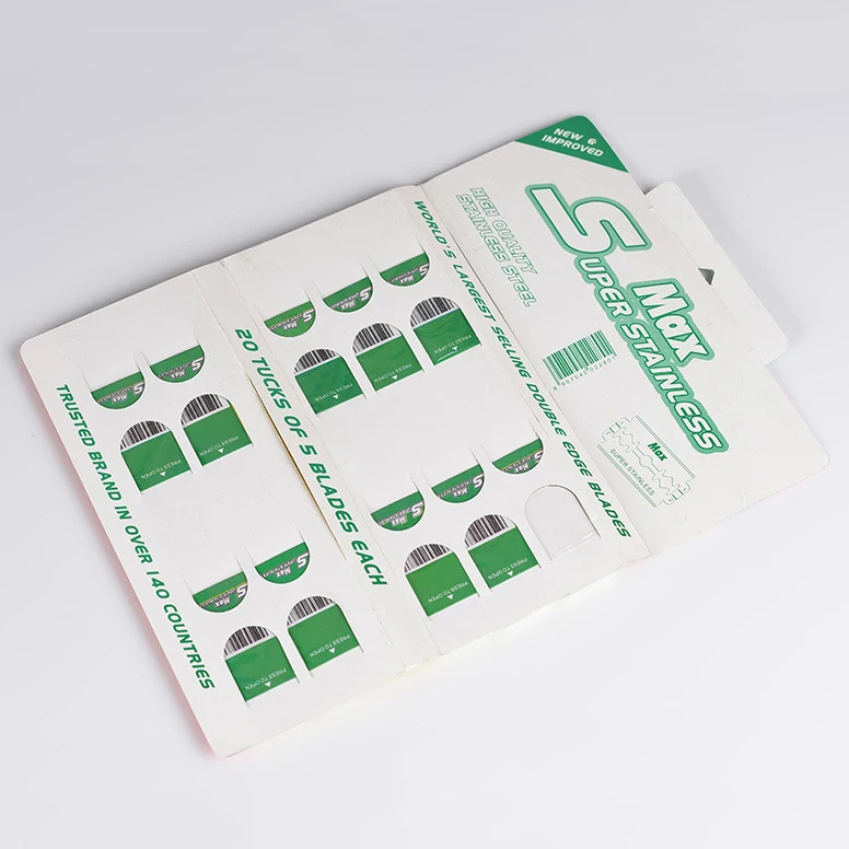 High quality Universal Double Edge Safety Razor Blades Sharp Replaceable Blade For Classic Razor Stainless Steel Shave Blade