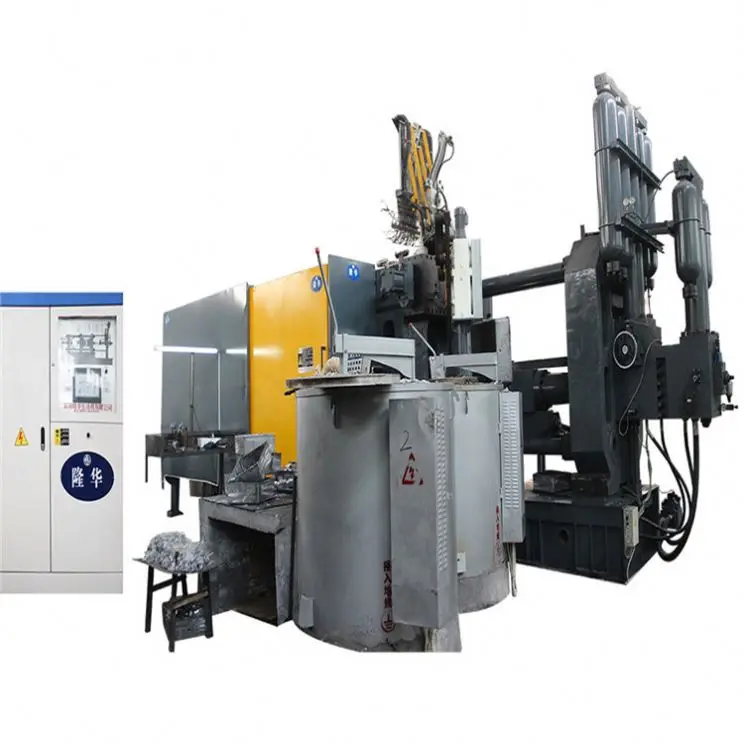 Large horizontal die casting machine is used for making aluminium part