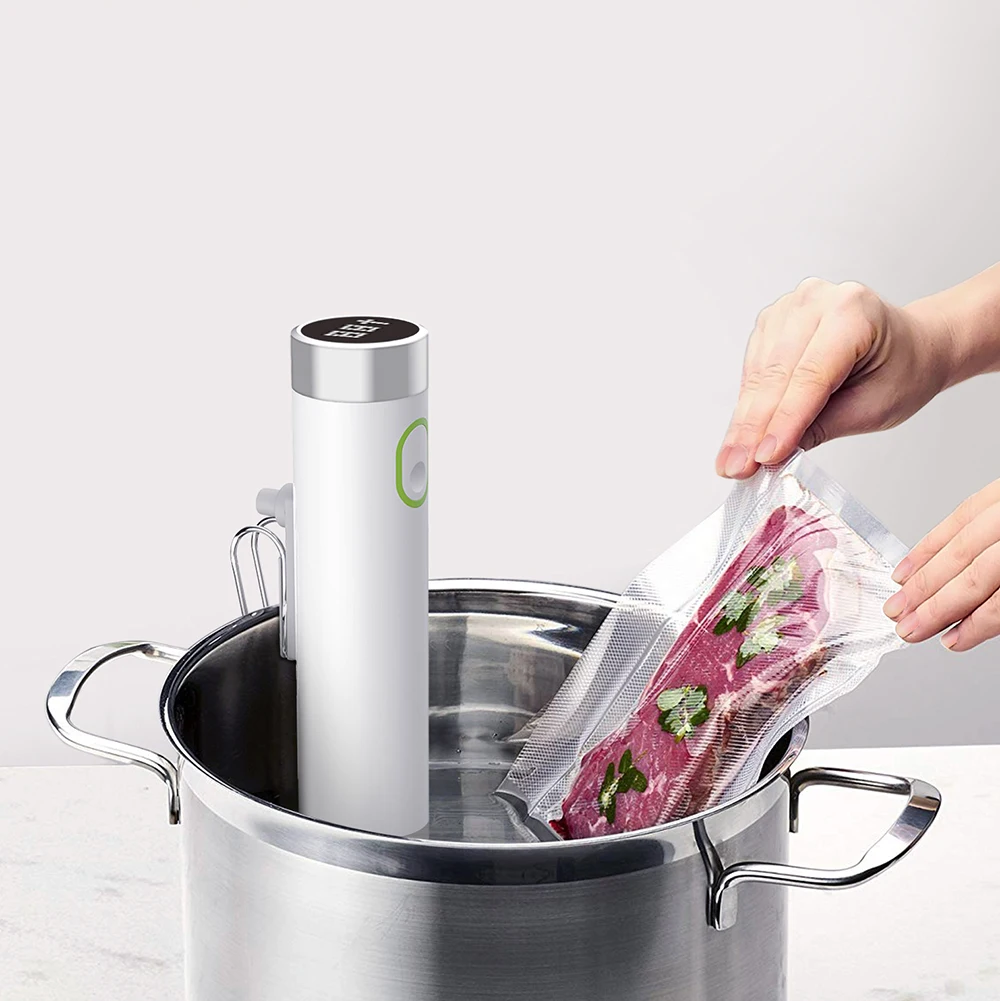 Водонепроницаемая нержавеющая сталь Sous Vide плита погружной циркулятор вакуумная пищевая ЖК-цифровой дисплей