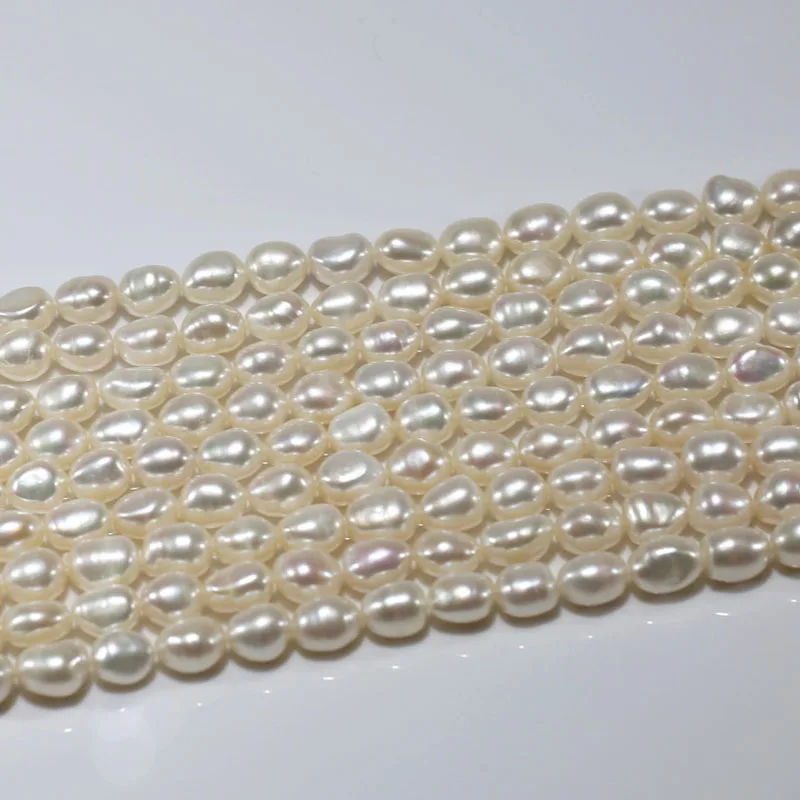 Popular Product 1A-3A Quality Natural Freshwater Baroque Pearl Strands For Necklace Jewelry