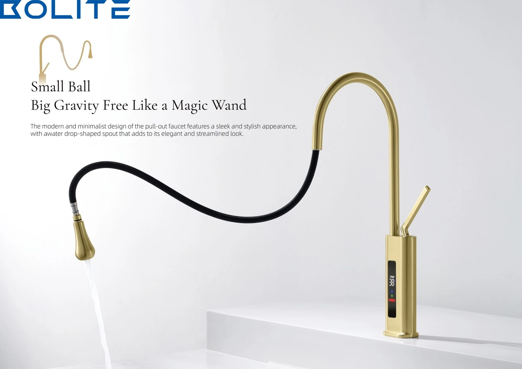 smart faucet Tankless Water Heater Faucet Sensor Intelligent kitchen sink faucet