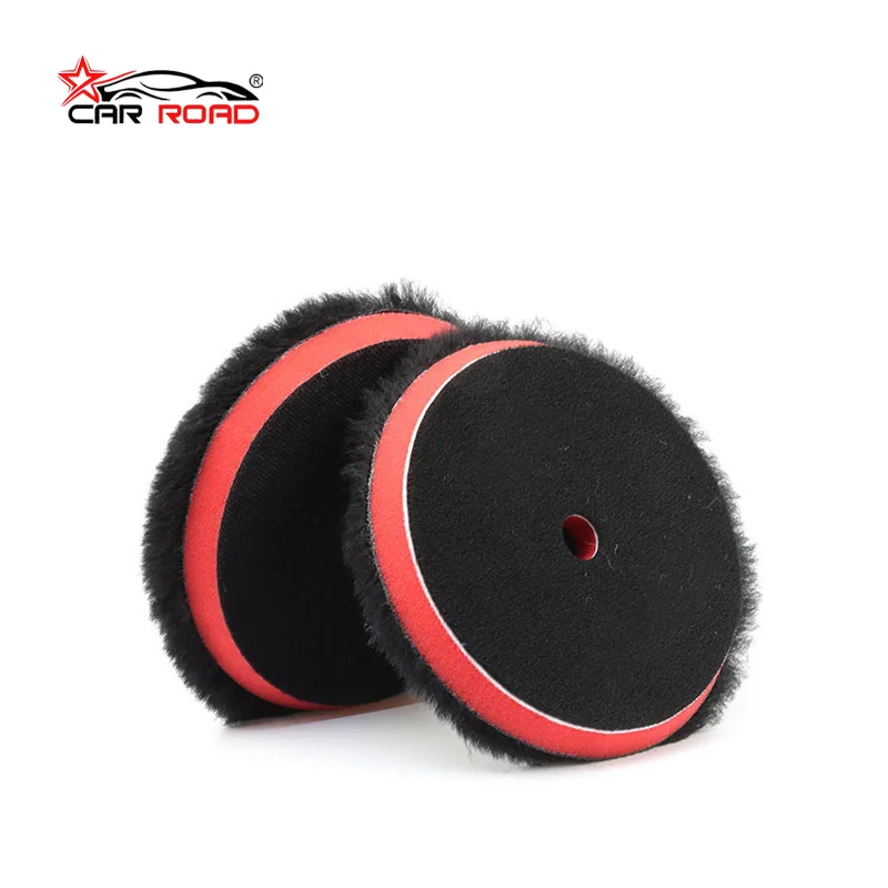 CARROAD Sponge Restorer of Black Parts and Cars Black Foam 6 Inches Round Car Body Polishing,car Bodies 3 Years Wool Pad Black