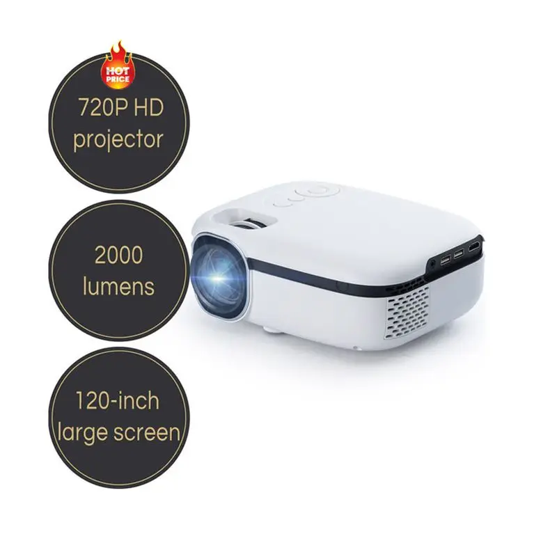 Factory Cinema Office Lcd Video Projection Logo Lights Wifi Mini Proyectores De Video Projector