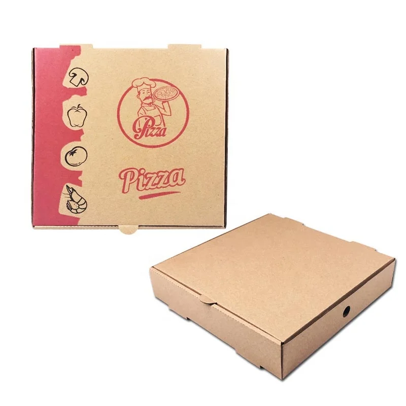 custom printed wholesale 12inch pizza box manufacturers