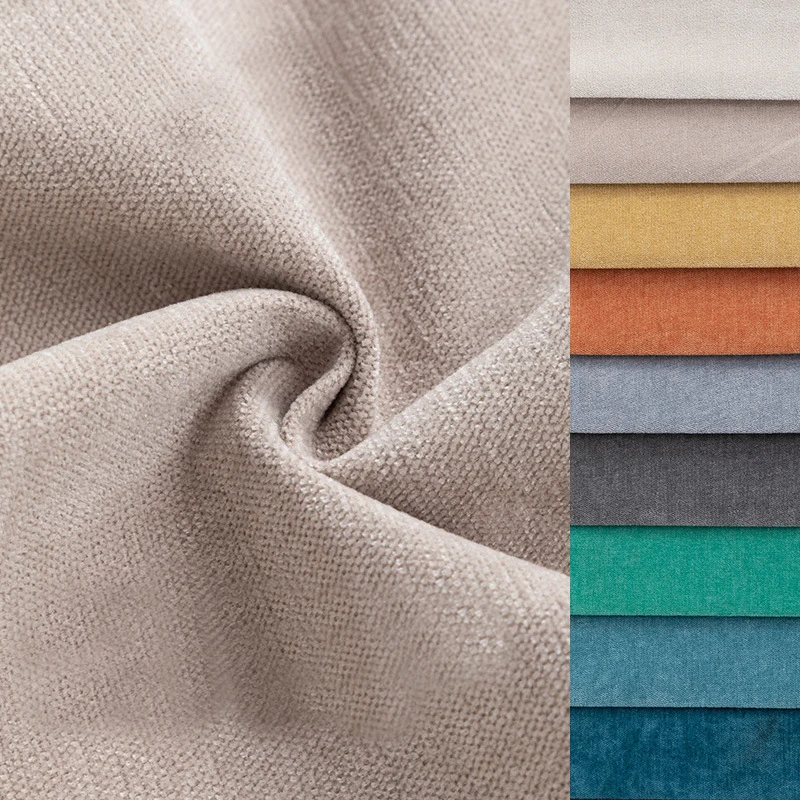 Popular Chenille Fabric for Sofa Textile Wholesale Sofa Fabric for Living Room