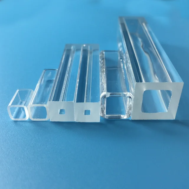 Прозрачная квадратная капиллярная кварцевая стеклянная трубка Beijing Honest