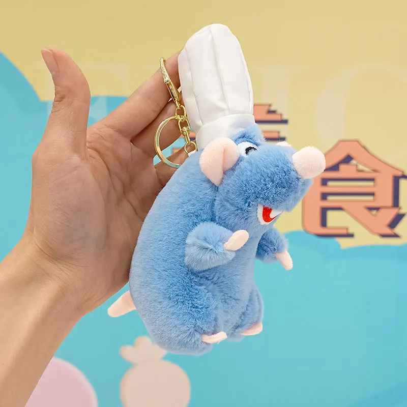 Hot Selling Cute Cooking Rat Plush Pendant Doll Backpack Hanging Accessories Stuffed Mouse Keychain