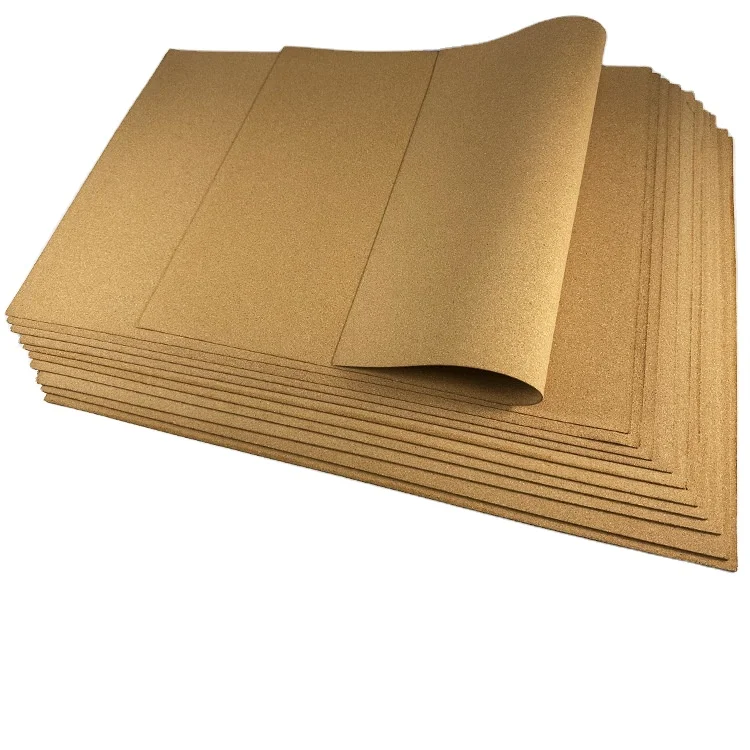 High Quality Customized Cork Flooring Tiles Eco-friendly Nature Cork Board for Heat Sound Insulation Art Theme