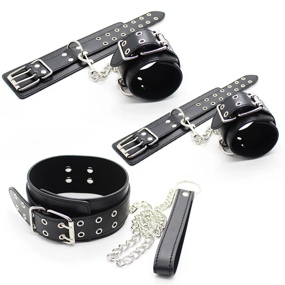 Stainless Metal Handcuffs BDSM Flirting Toy for Couples sex toys for woman men sm bondage kit sex toy online%