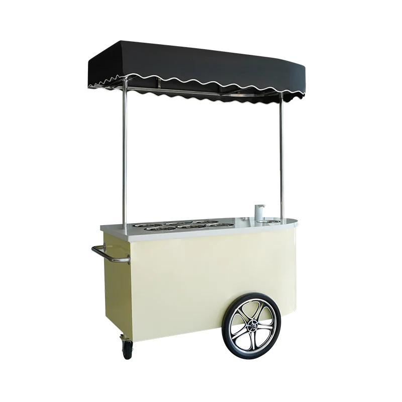 Electric Food Cart Tricycle Tuk Tuk Food Truck Mobile Restaurant Outdoor Food quality Mobile Fruit Vegetable quality Vending Snack