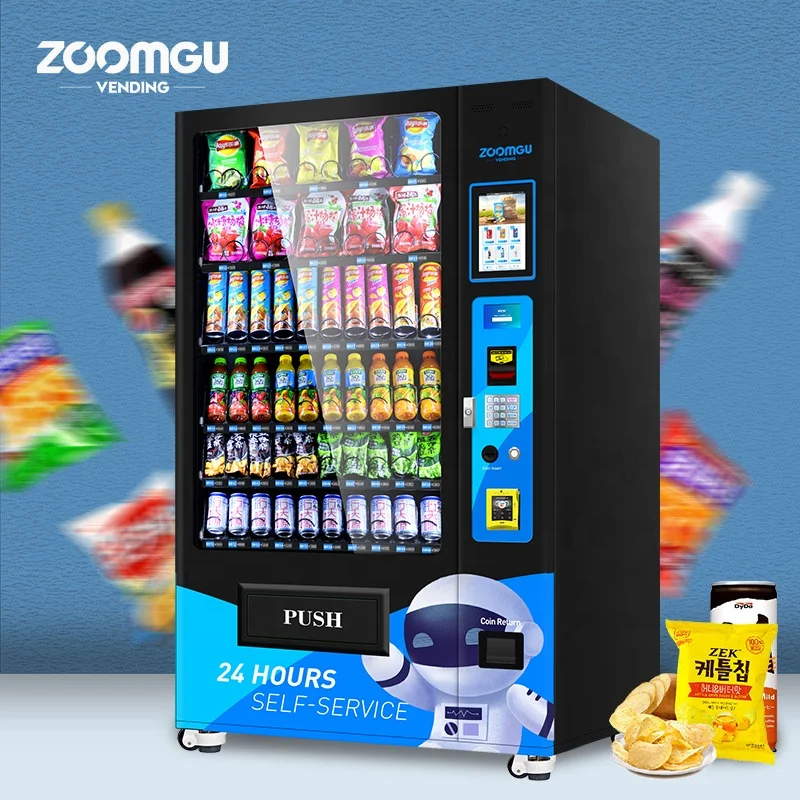  Zoomgu 24 часа в сутки магазин коммерческих еда Античная колы торговый автомат Автоматическая умная по продаже