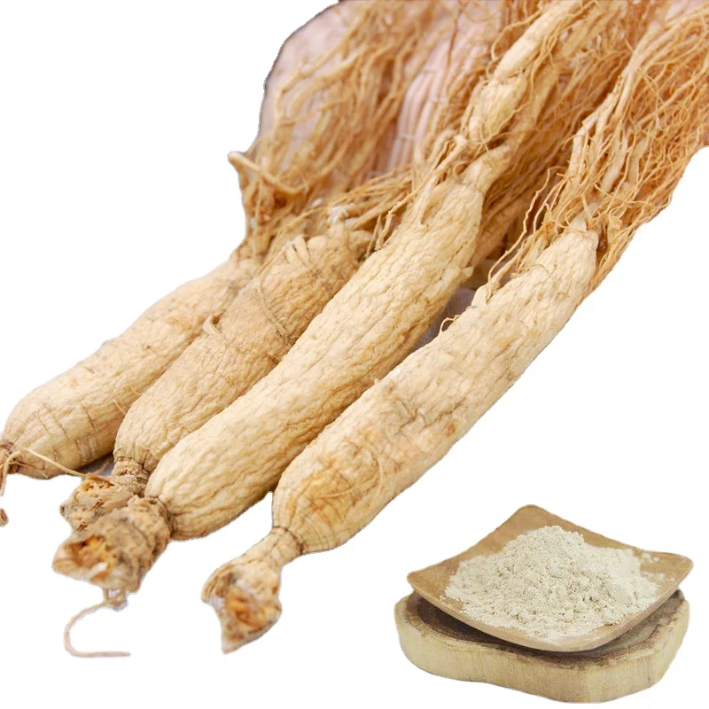 Ren Shen 100% Natural herbal white panax dried ginseng white ginseng