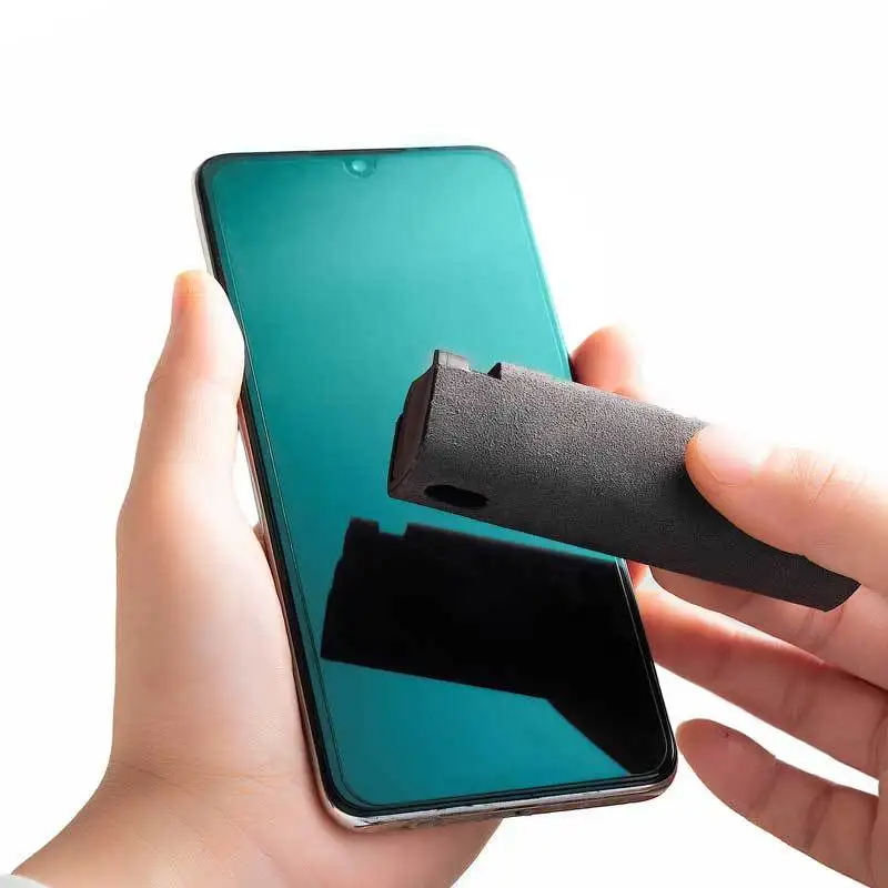 Mobile phone computer laptop computer display cleaner (integrated brush) high quality microfiber cloth 10ml screen spray cleaner