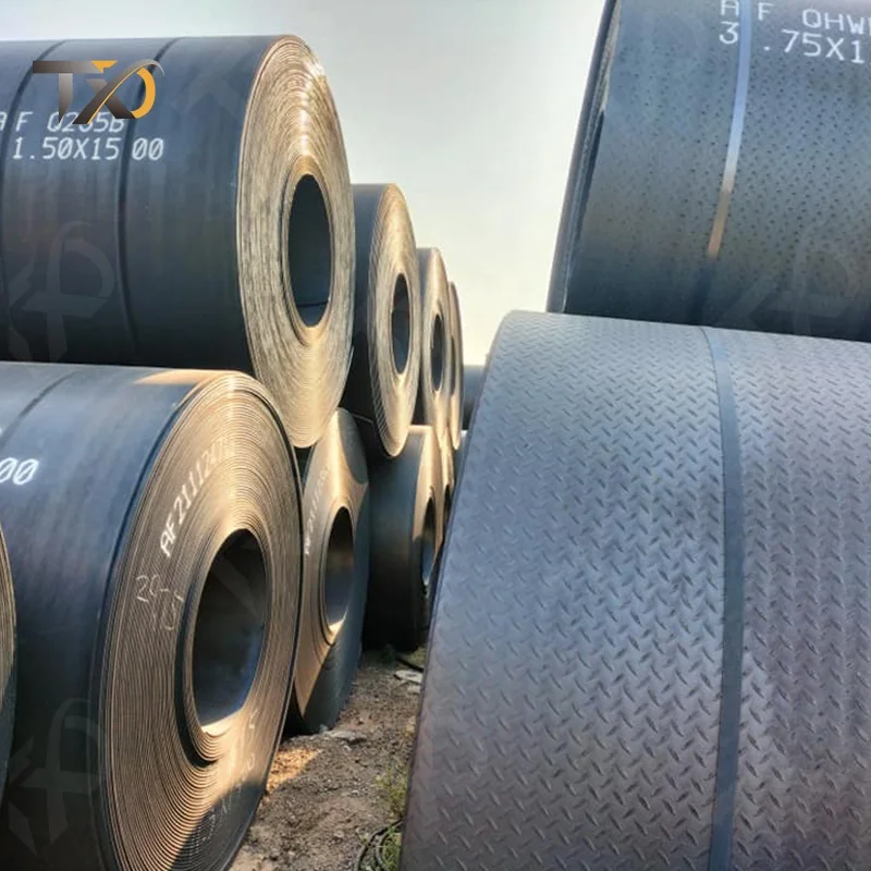 Low price good quality HRC SS500 ST37 Q235 A36 hot rolled steel coil 1.5mm 1.6mm MS carbon coil HRC