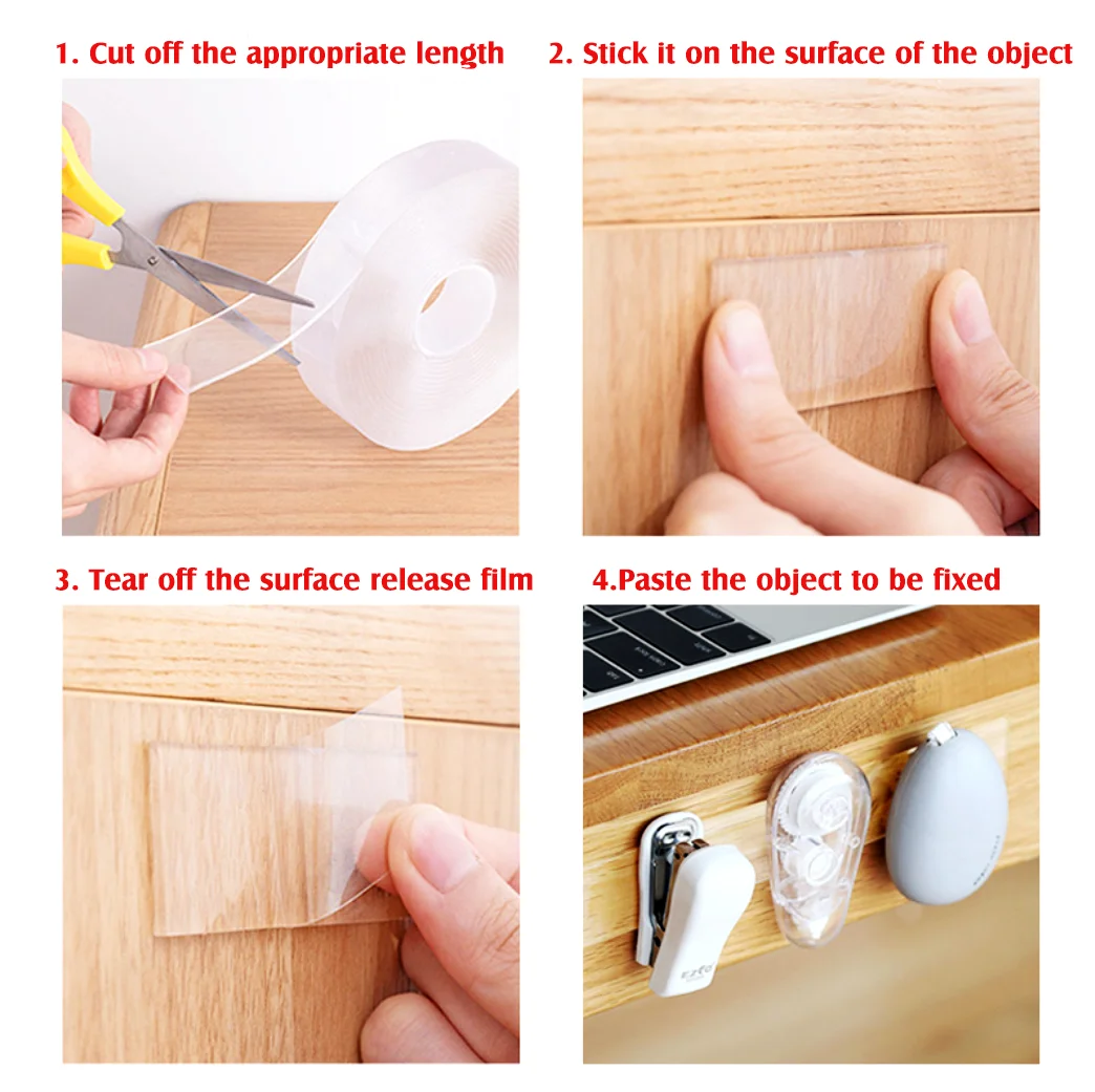 Cheap Good Price Nano Double Sided Tape Heavy Duty  Acrylic Foam Double-sided Tape