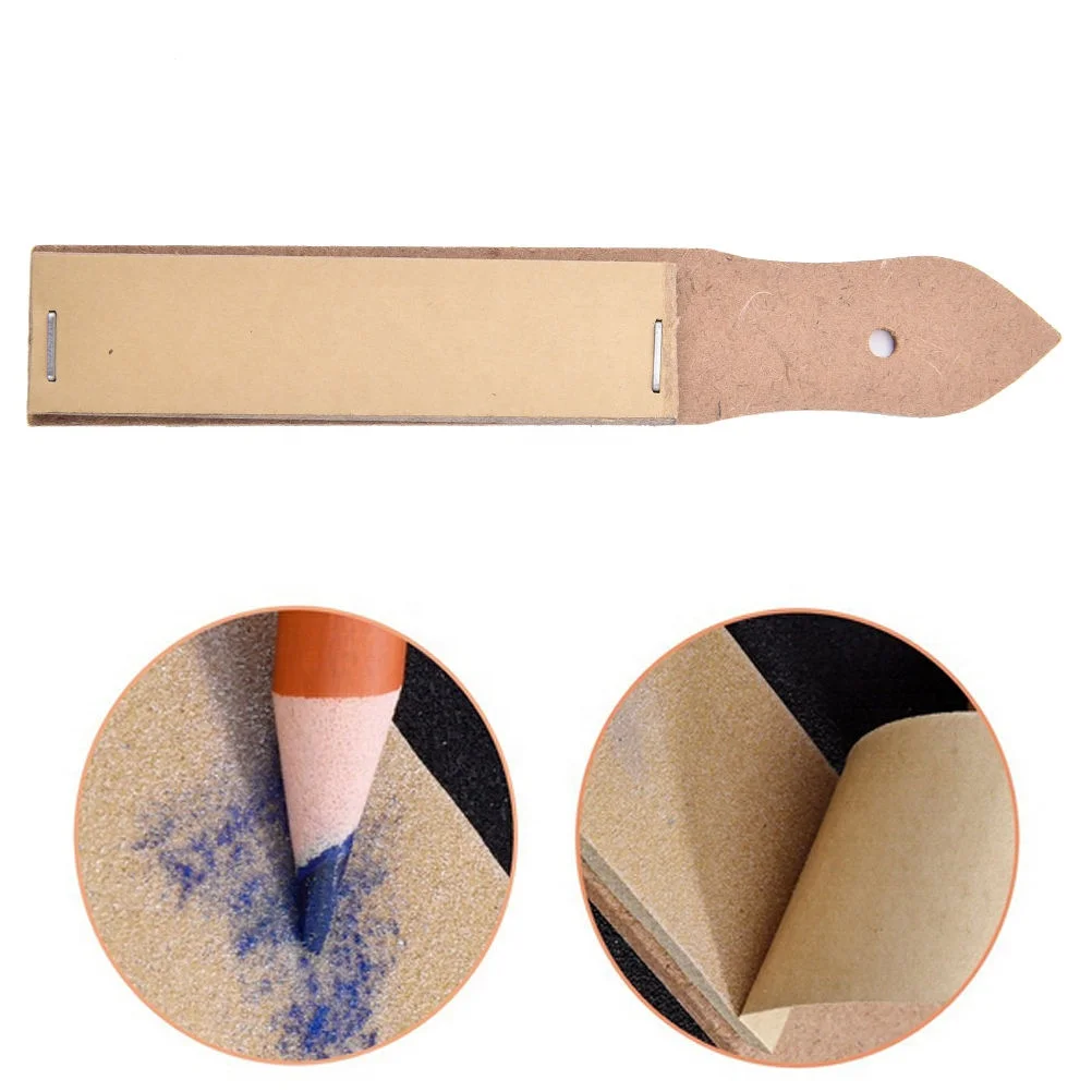 New design 1PC sandpaper block Pointer Tool set for sketch drawing tool for Charcoal Pencil sharpening Art Suppliers