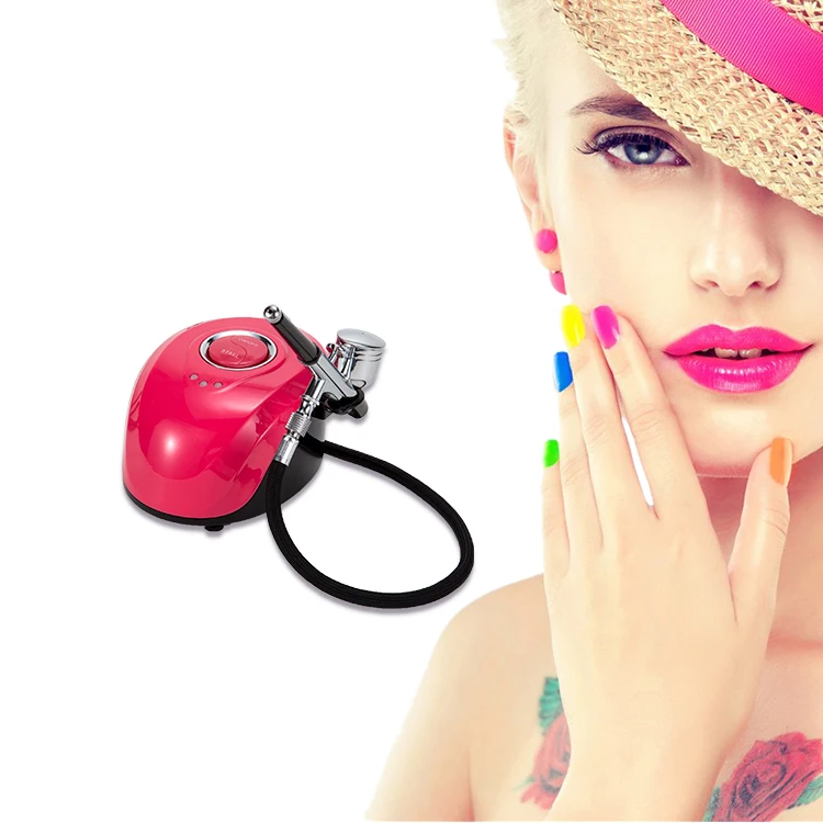 Горячая Распродажа мини-Аэрограф компрессор комплект Электрический мини-Аэрограф для тату макияжа