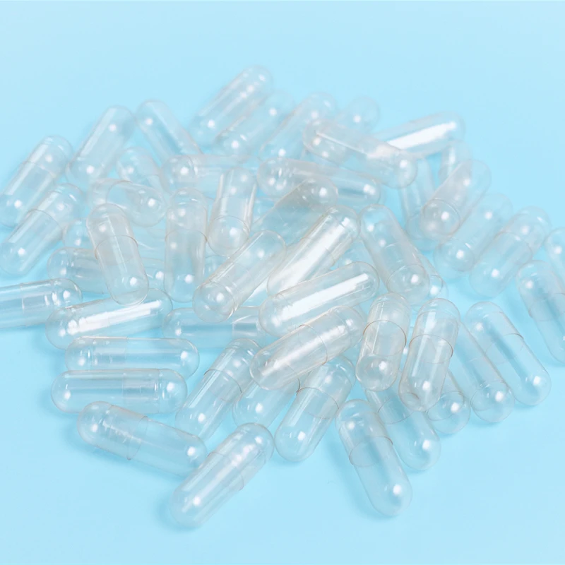 99.99% скорость наполнения Size000 00 0 1 2 прозрачные вегетарианские пустые капсулы