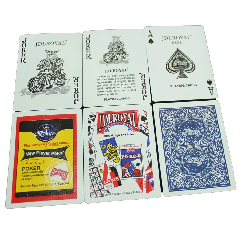 Картонные игральные карты с принтом на заказ